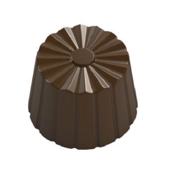 Implast Concertina Round Praline Polycarbonate Chocolate Mould